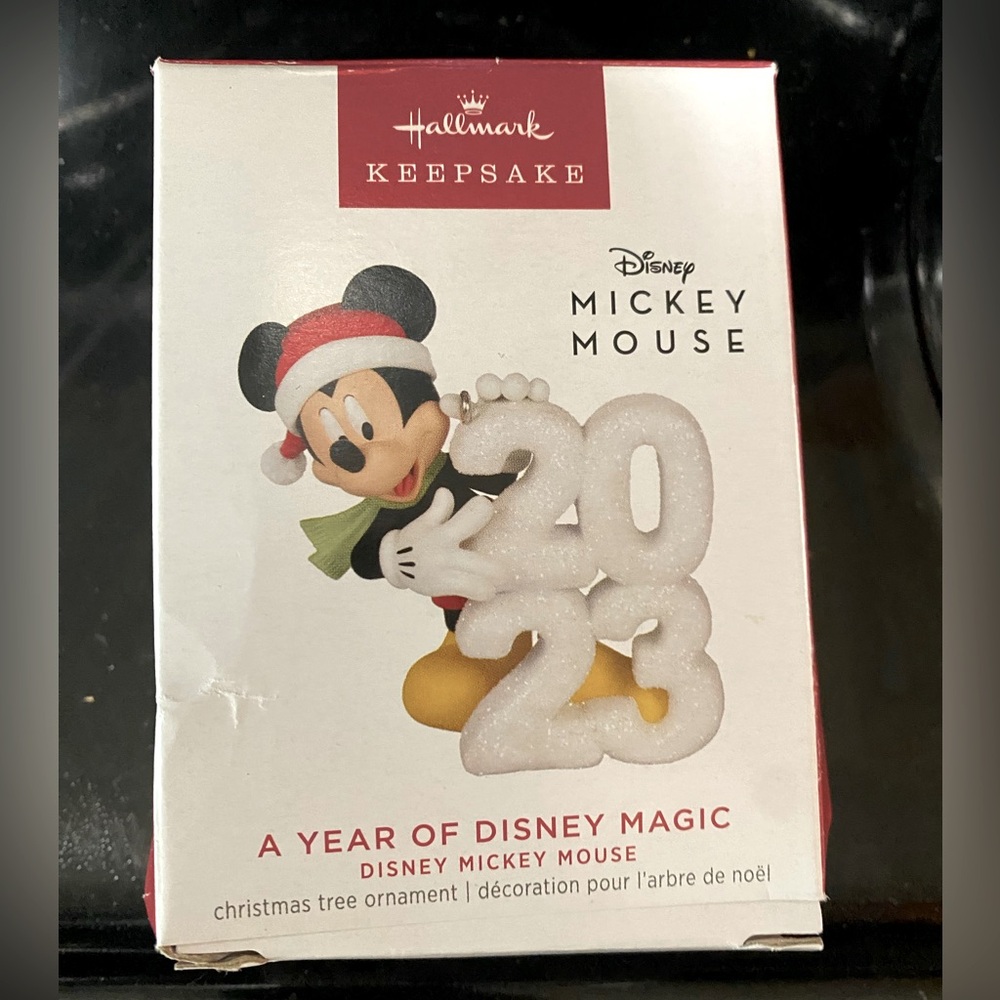 DISNEY Mickey Mouse 2023 HALLMARK ornament